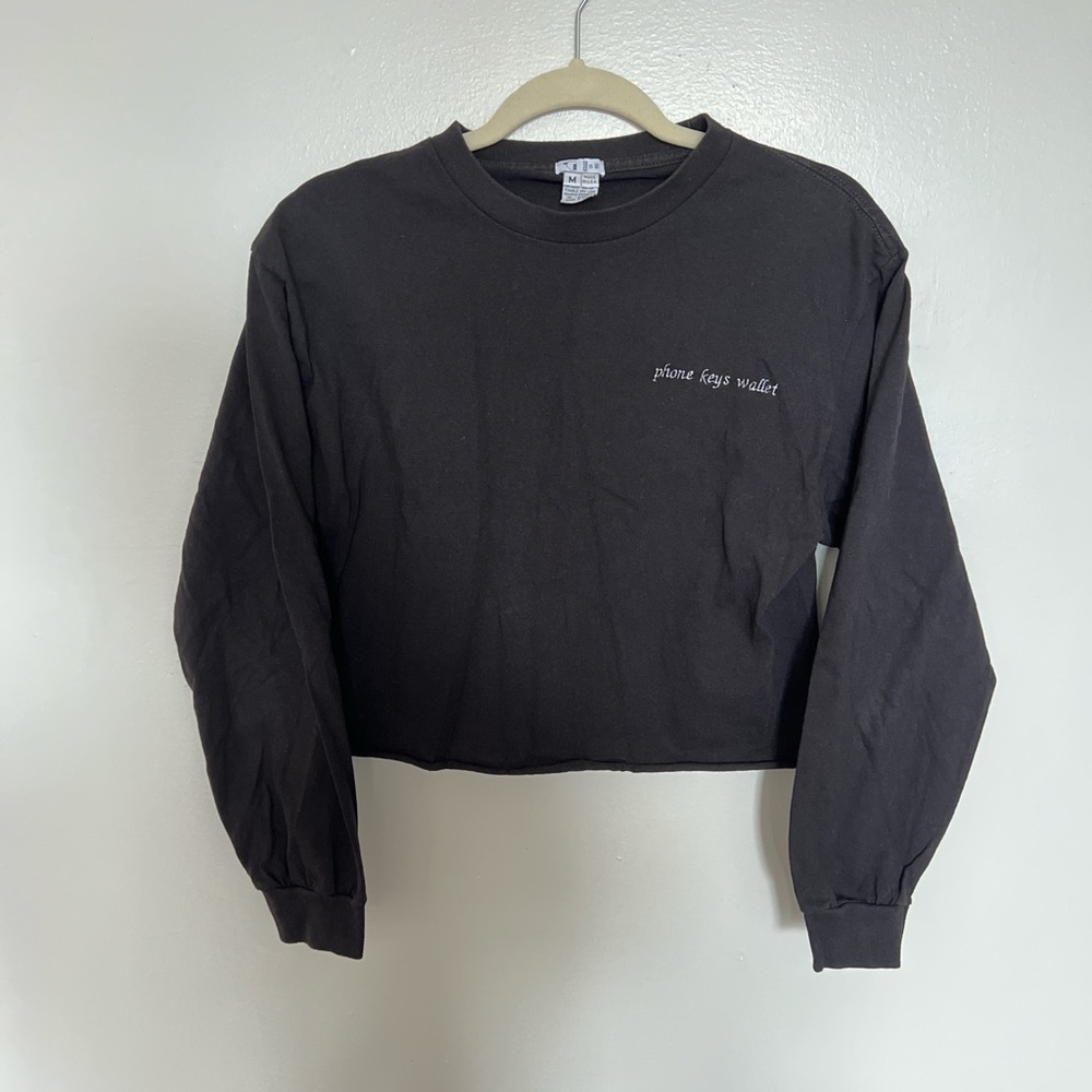 House of 950 cropped 100 cotton boxy tee